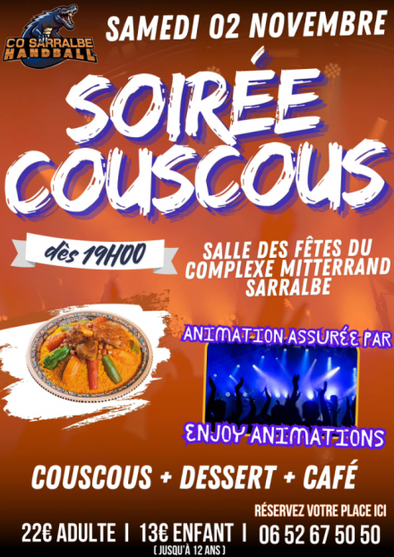 Soirée COS HB - Club Omnisport Sarralbe